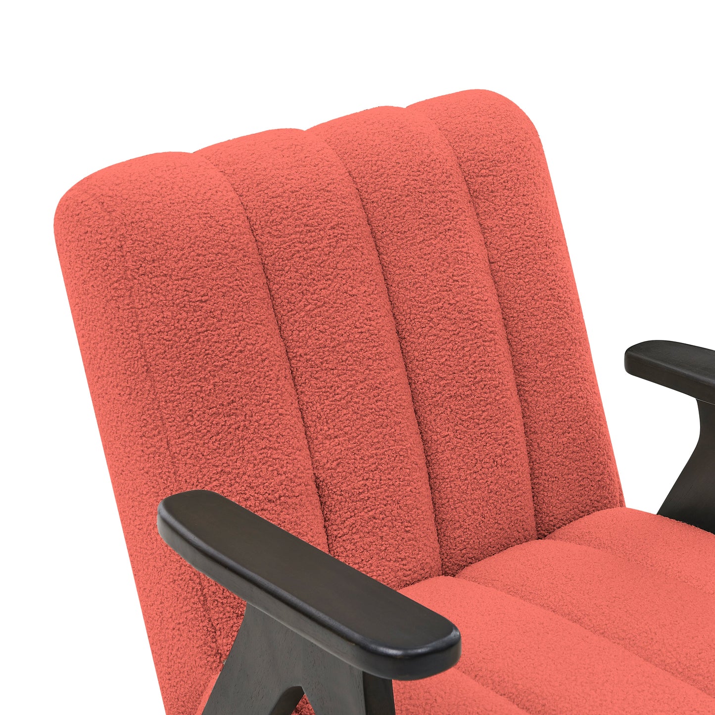 Roundhill Furniture Rella Modern Accent Chair with Espresso Wood Frame