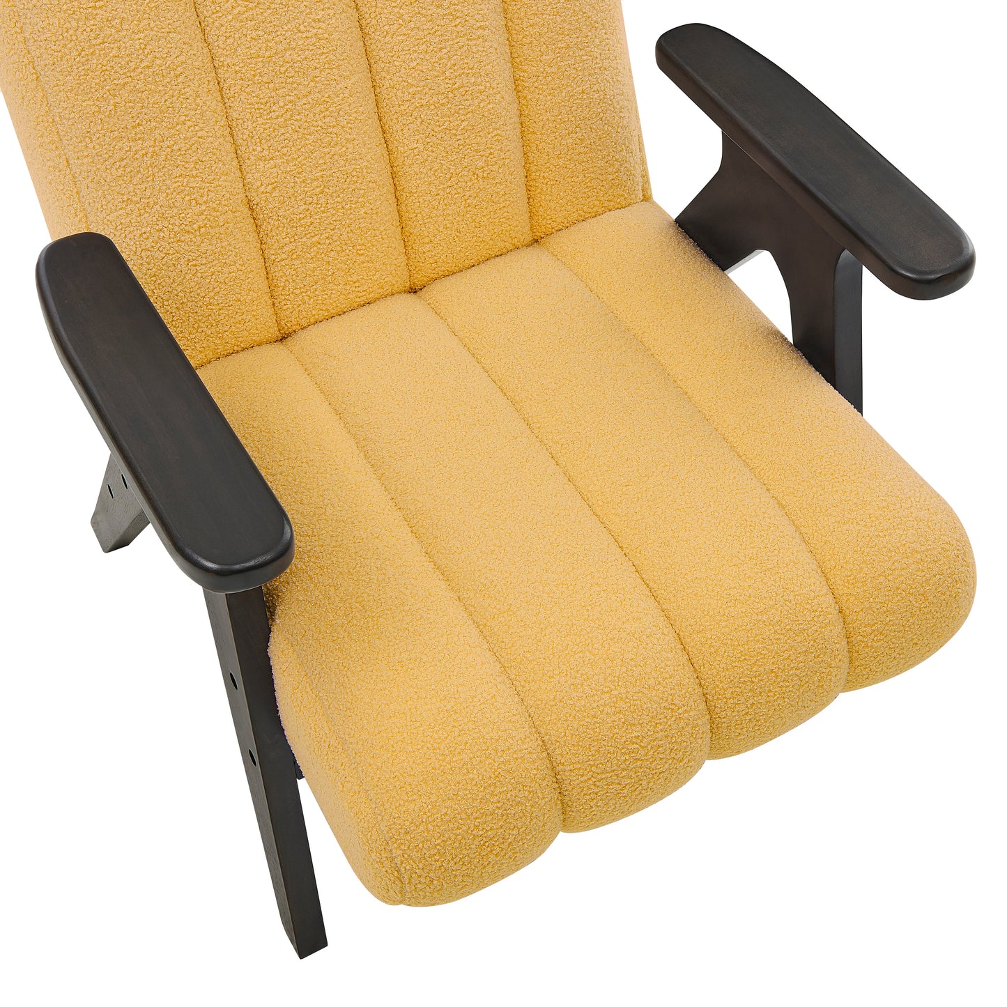 Roundhill Furniture Rella Modern Accent Chair with Espresso Wood Frame