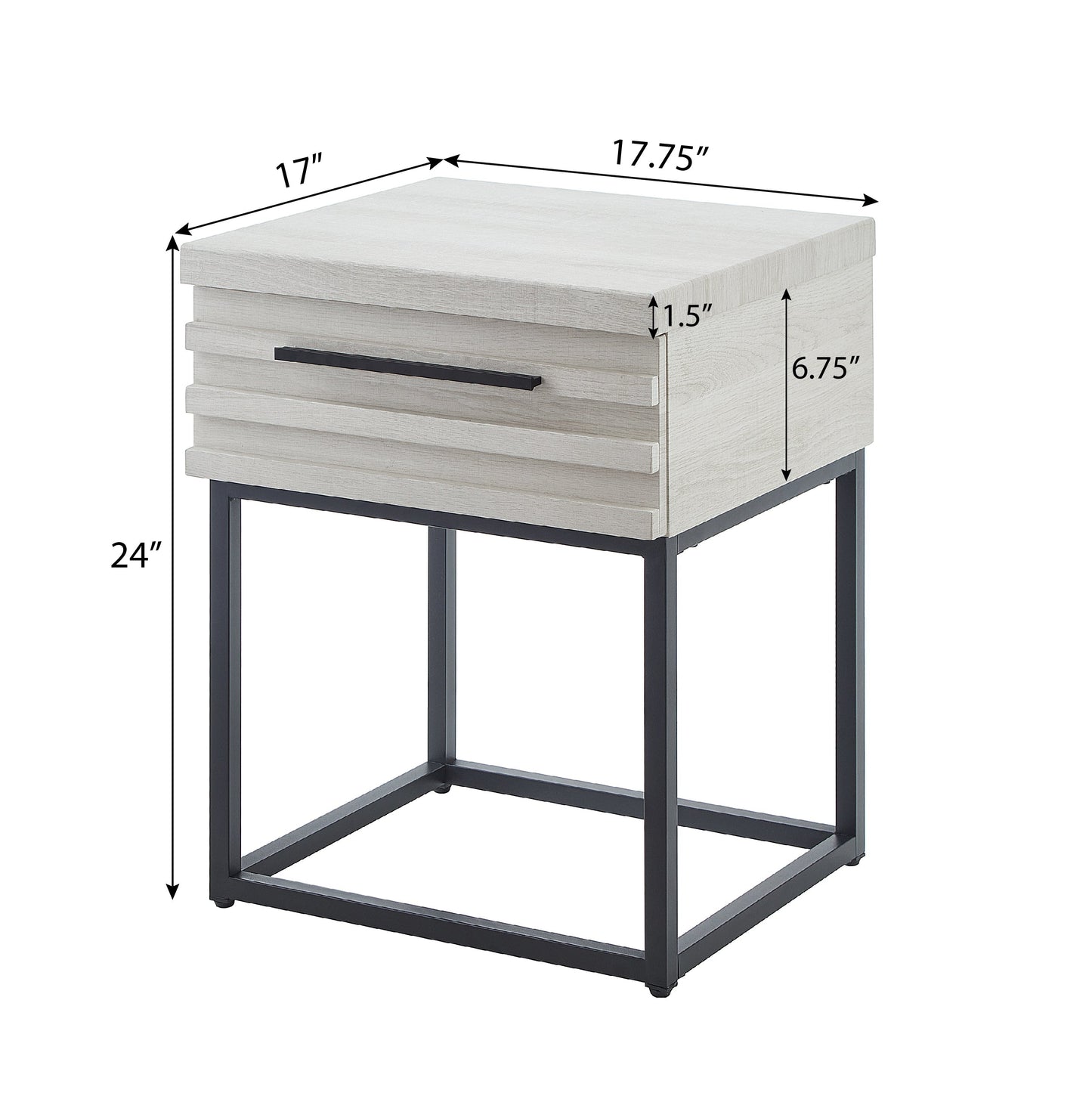 Roundhill Furniture Findlay 3-Piece Bedroom Set, Plush 3D Upholstered Bed with Two Nightstands