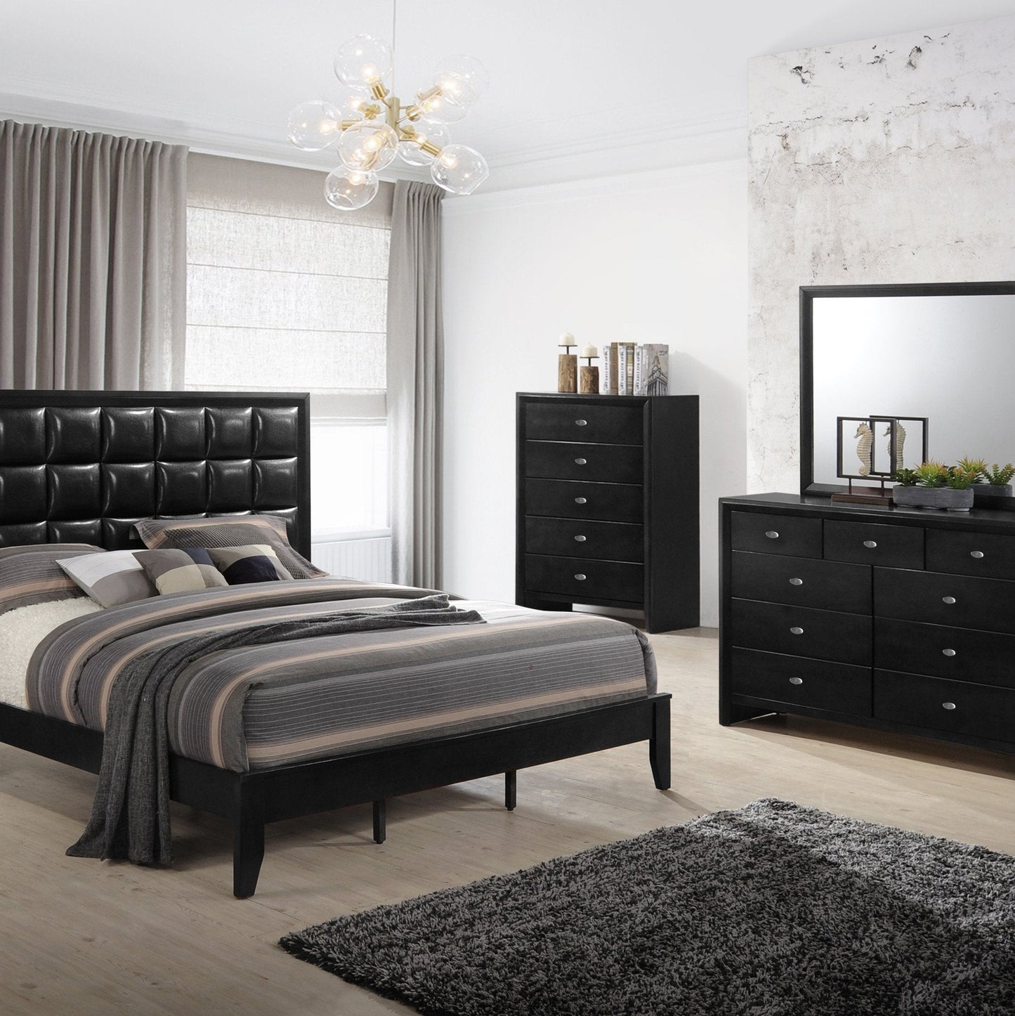 Ecrille 350 Black Wood Chest