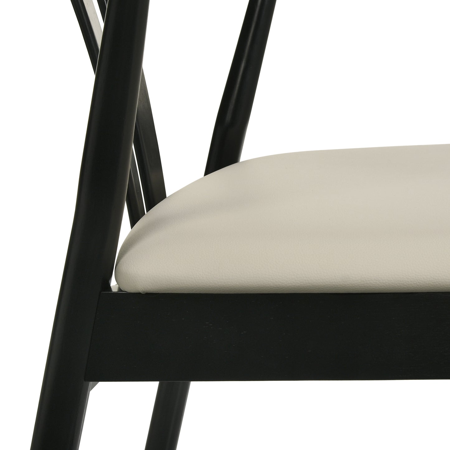 Roundhill Furniture Lavin Wishbone Dining Chairs, Set of 2