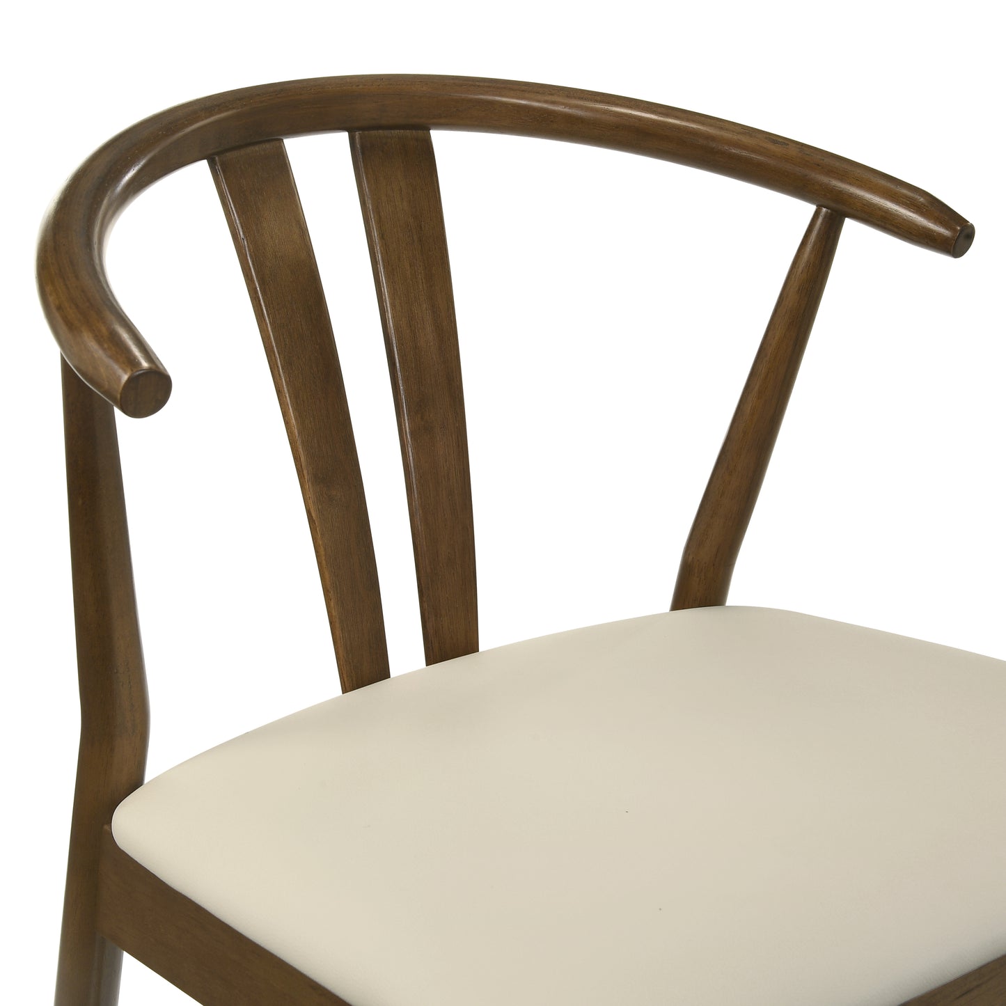 Roundhill Furniture Lavin Wishbone Dining Chairs, Set of 2