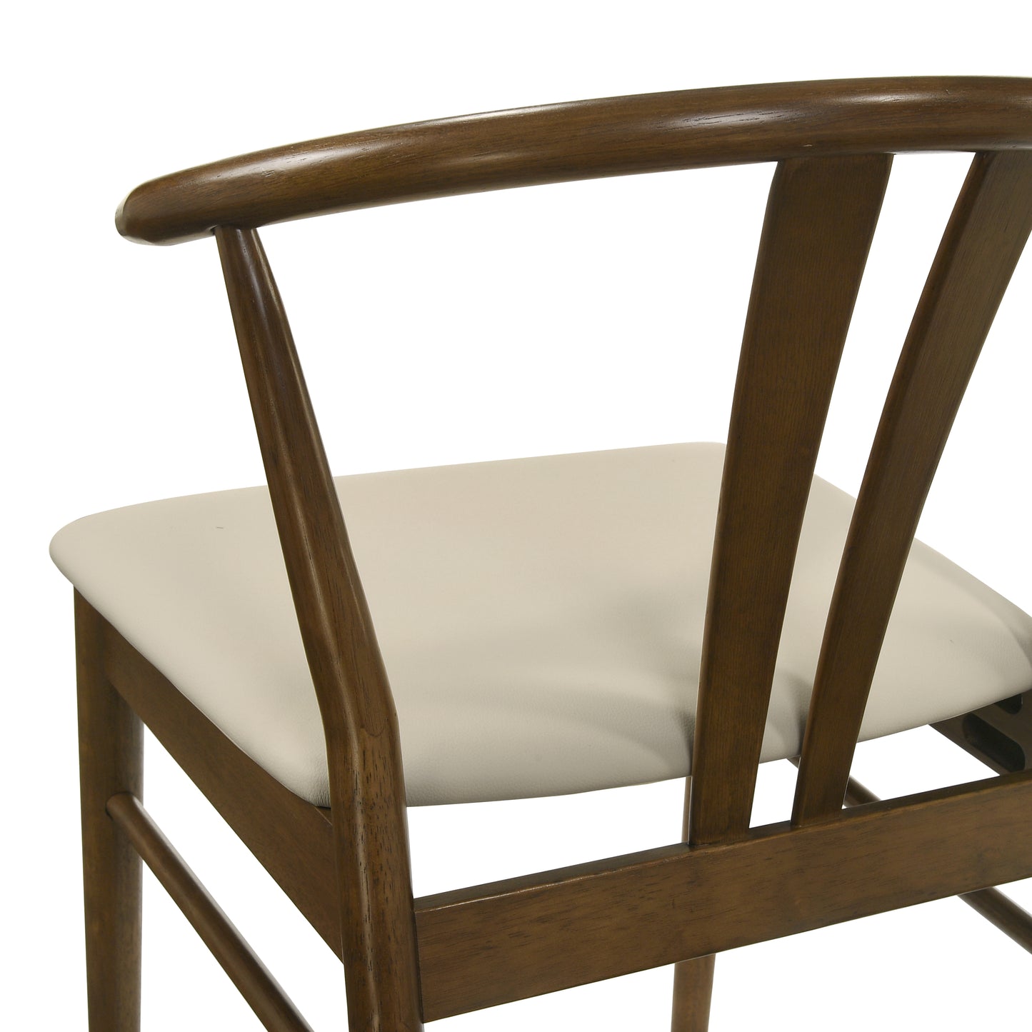 Roundhill Furniture Lavin Wishbone Dining Chairs, Set of 2
