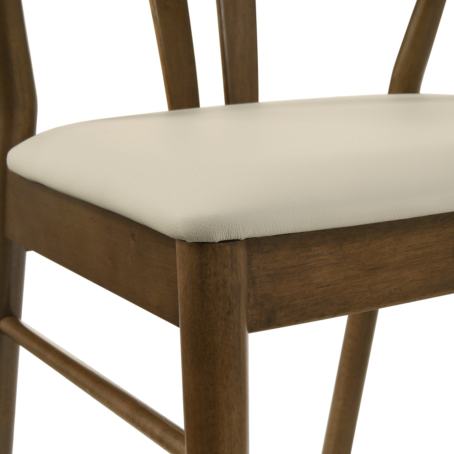 Roundhill Furniture Lavin Wishbone Dining Chairs, Set of 2