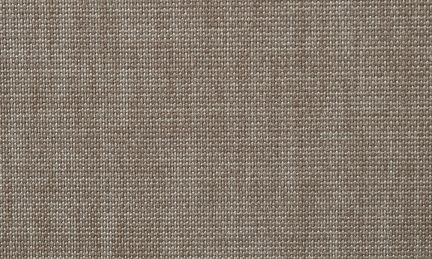 Breda Antique Gray Finish Upholstered Nailhead Bench