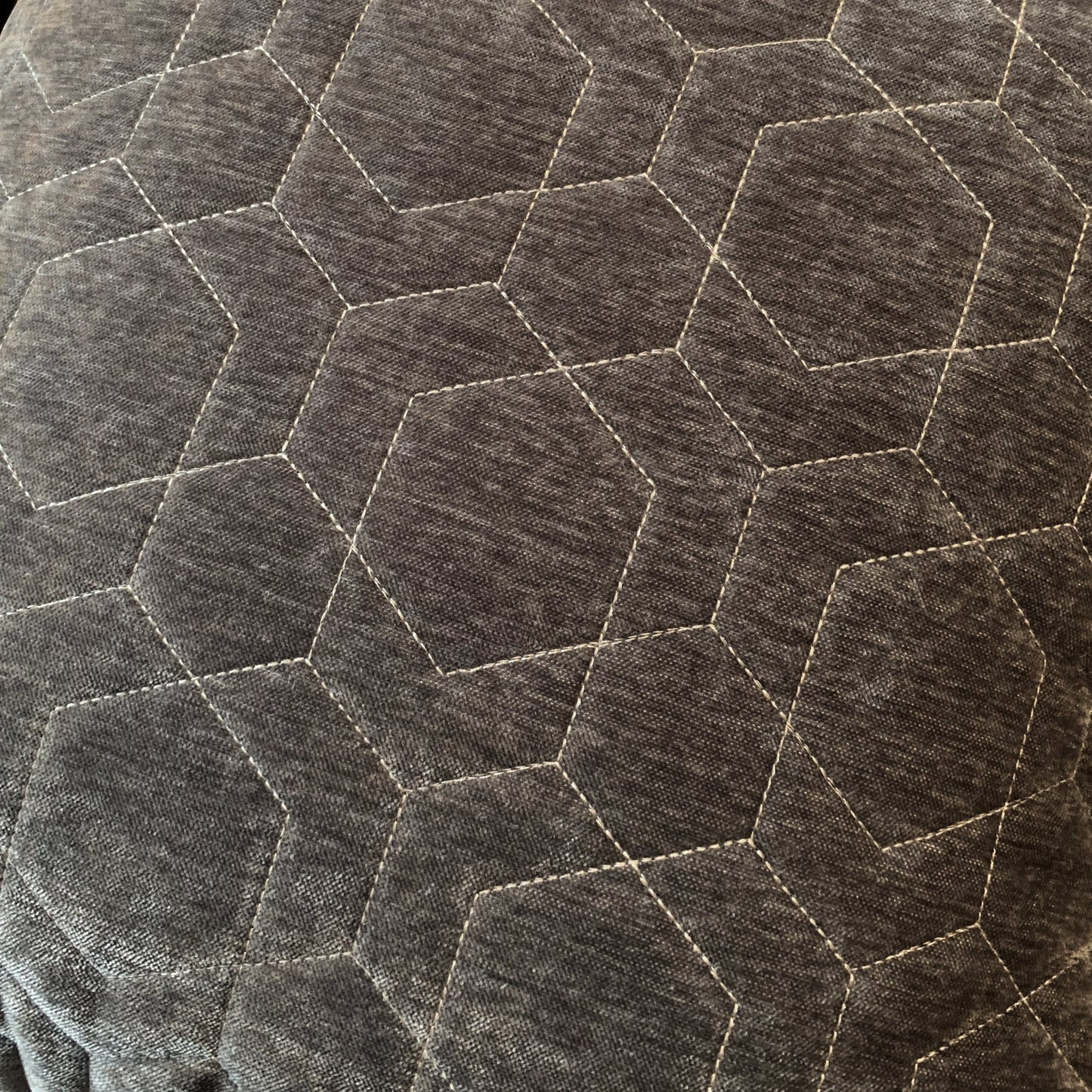 Camero Fabric Pillowback Living Room Collection, Silver