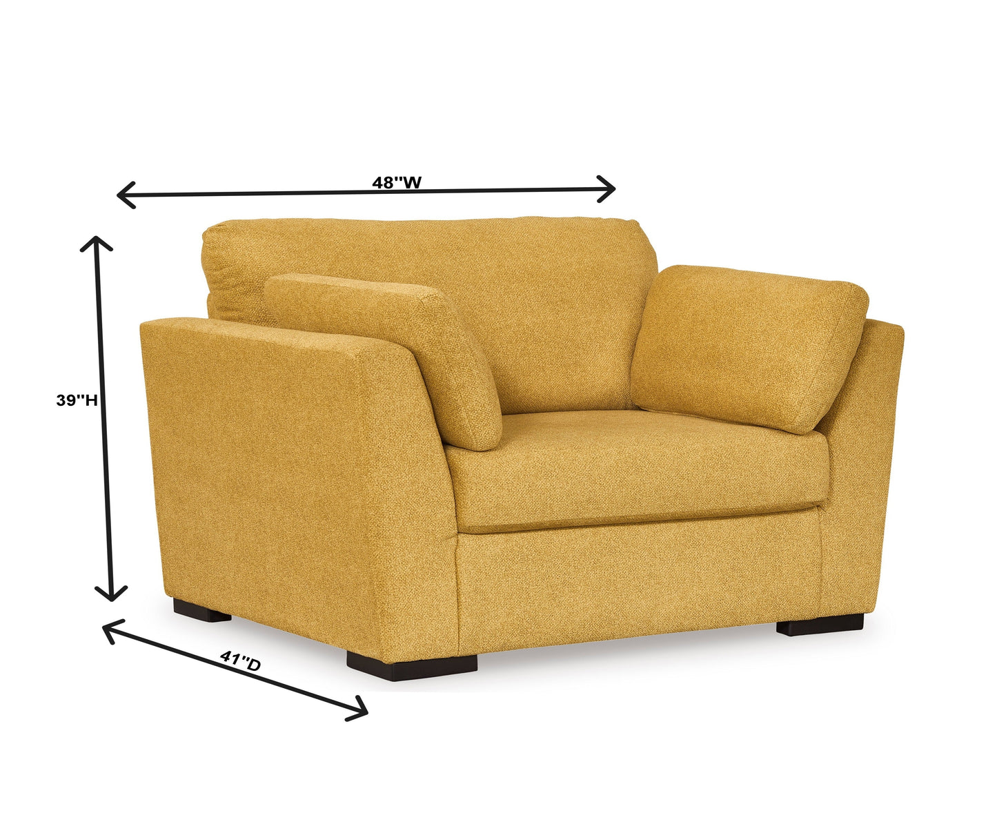 Clareen Upholstered Chair-and-a-Half, Cutler Chair