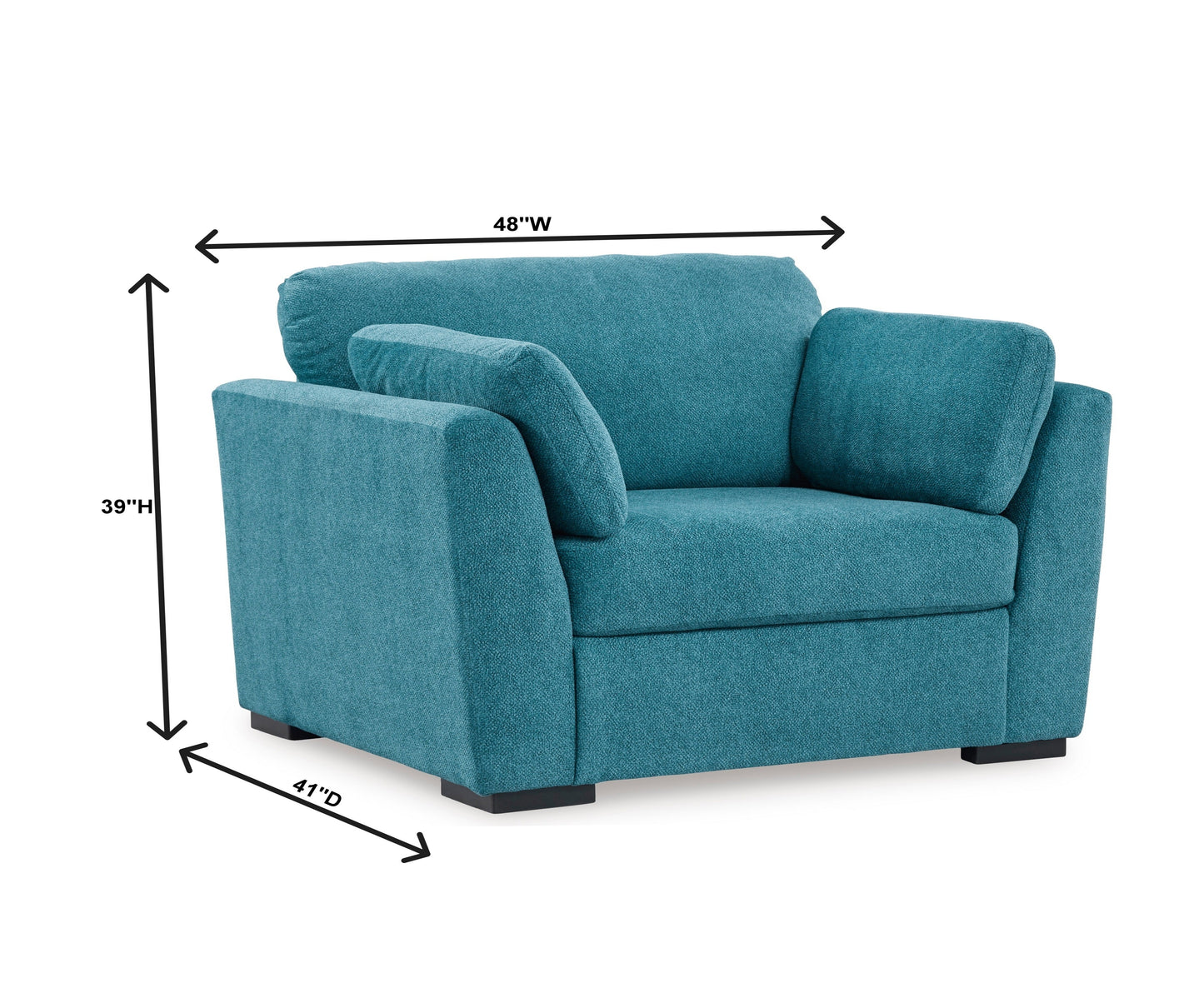 Clareen Upholstered Chair-and-a-Half, Cutler Chair