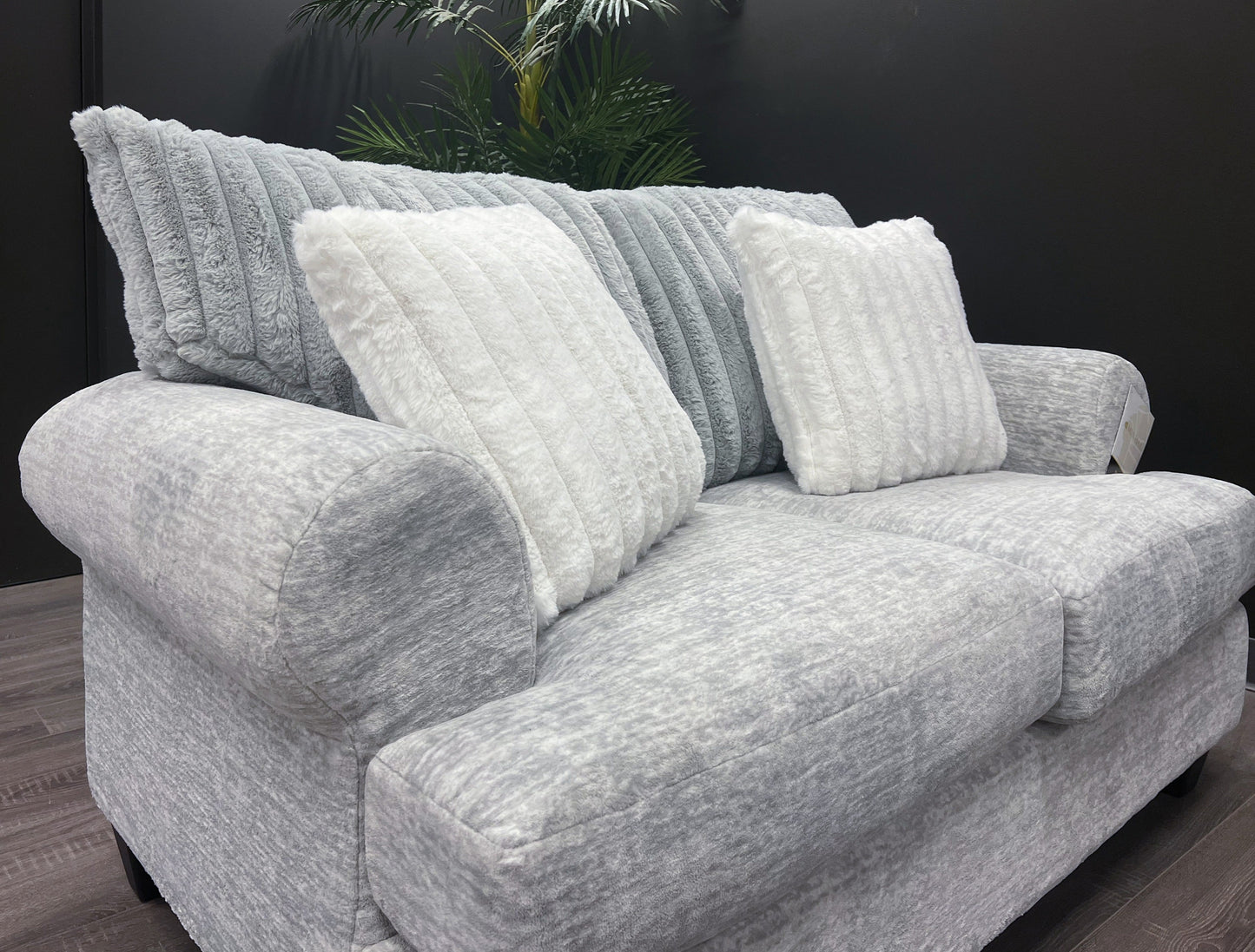 Oasis Living Room Collection, Sofa and Loveseat, Galactic Oyster