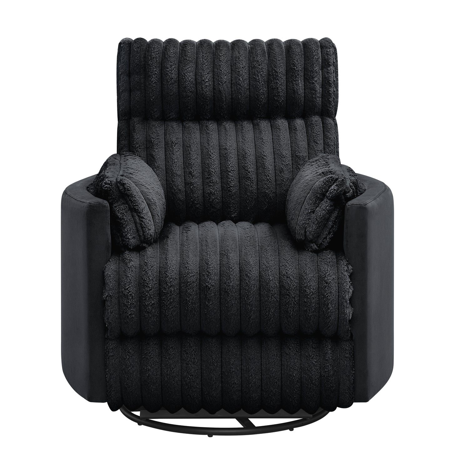 Roundhill Furniture Bocaton Wide Wale Corduroy Upholstery Manual Recliner