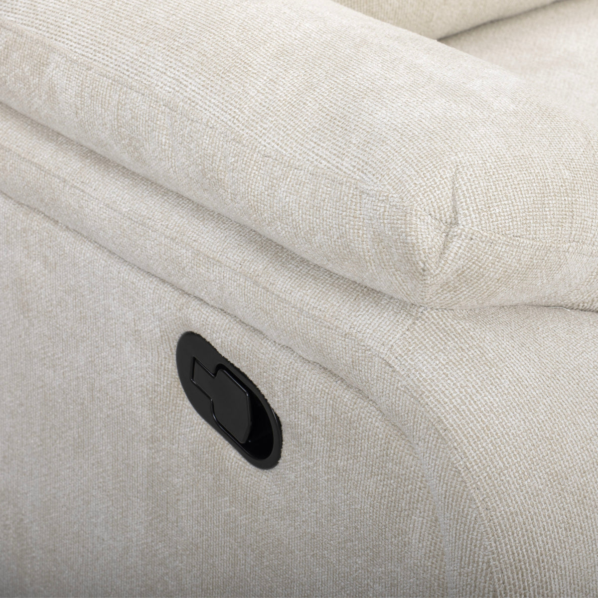 Roundhill Furniture Blitz Transitional Manual Reclining Loveseat, with Cup holders