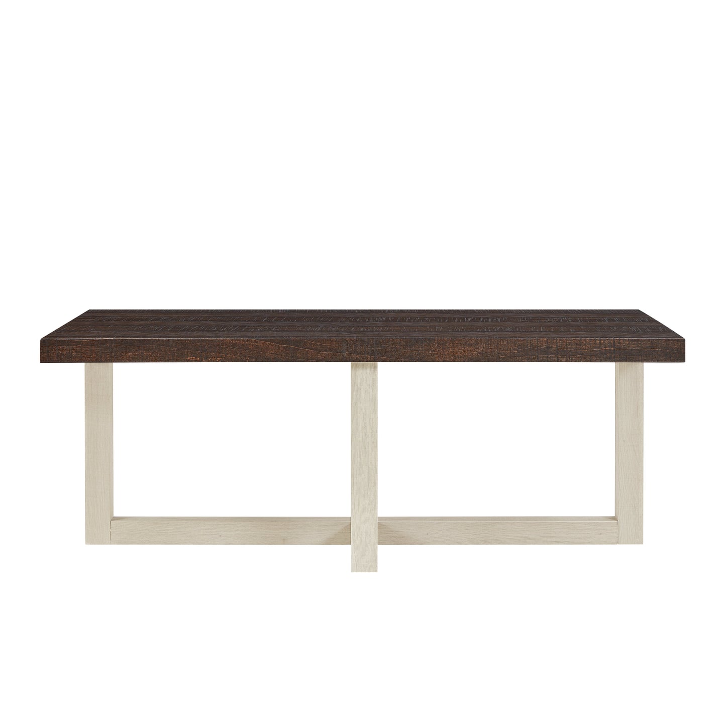 Roundhill Furniture Luno 3-Piece Coffee Table Set, Coffee Table and Two End Tables