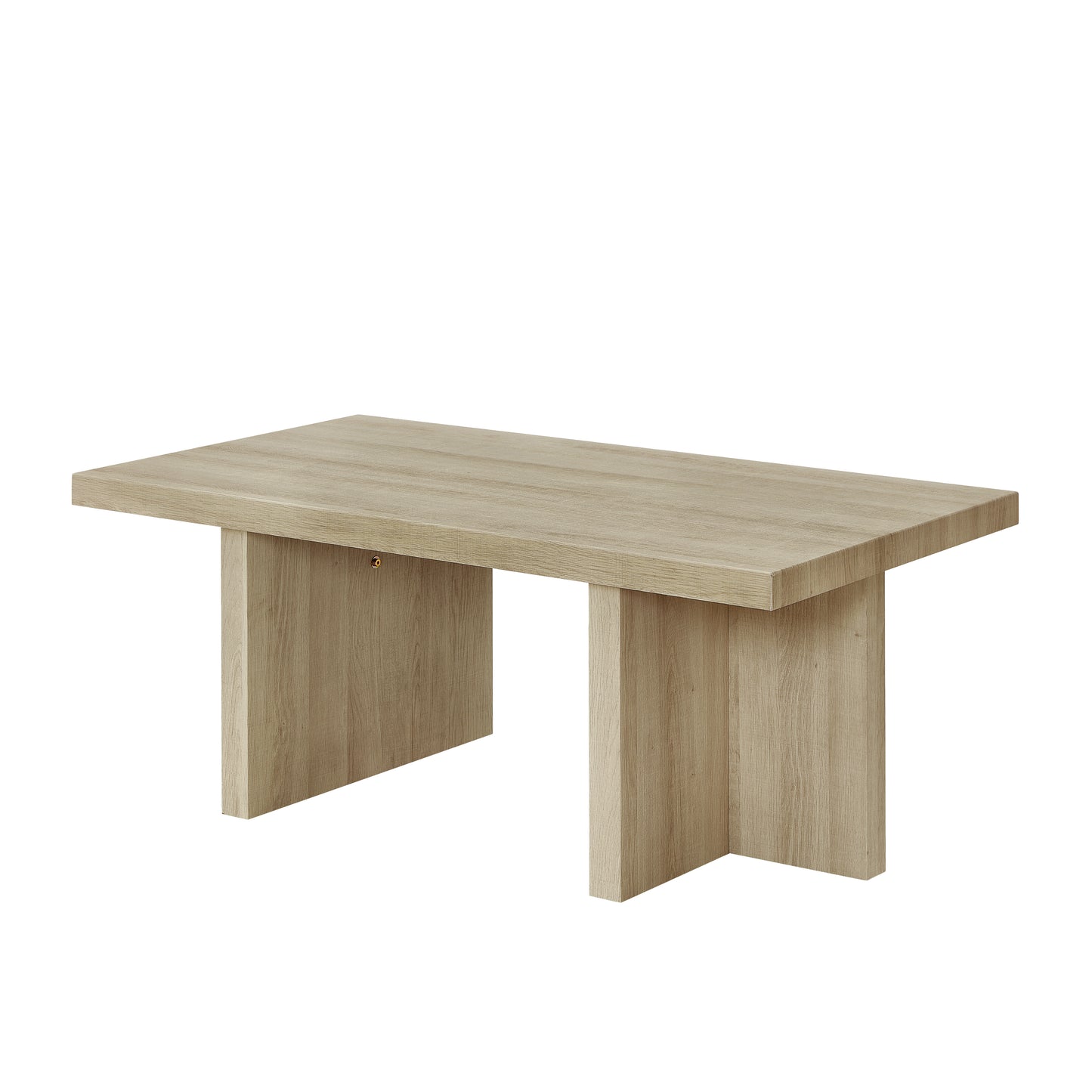 Roundhill Furniture Mchome 3-Piece Coffee Table Set, Coffee Table and Two End Tables