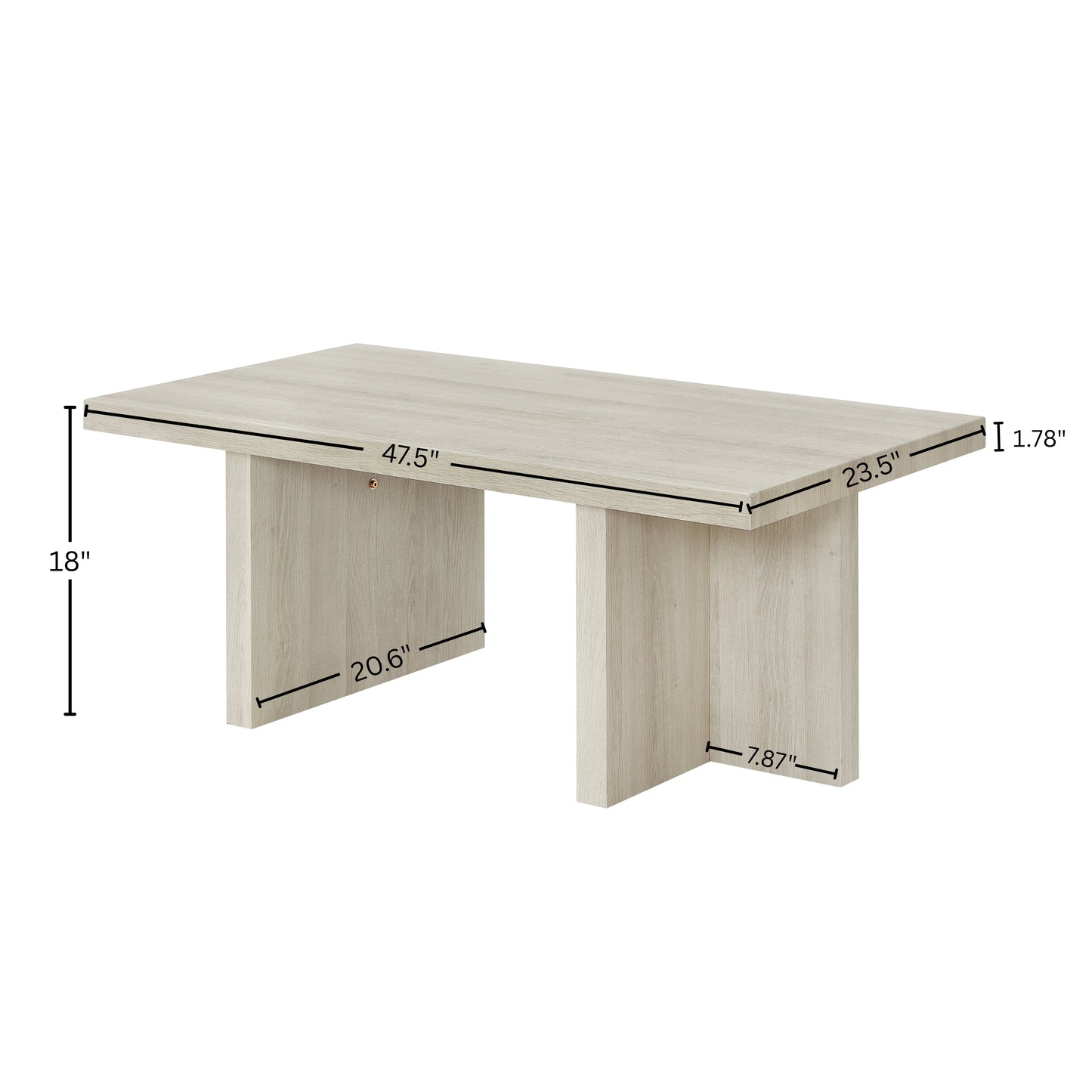 Roundhill Furniture Mchome Contemporary Coffee Table