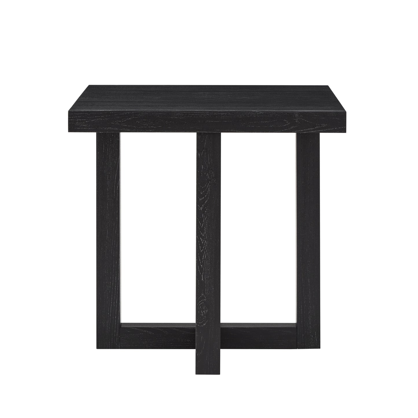 Roundhill Furniture Luno 3-Piece Coffee Table Set, Coffee Table and Two End Tables