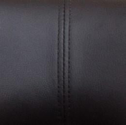 Masaccio Brown Cushioned Leatherette Upholstery Airlift Adjustable Swivel Barstool with Chrome Base, Set of 2