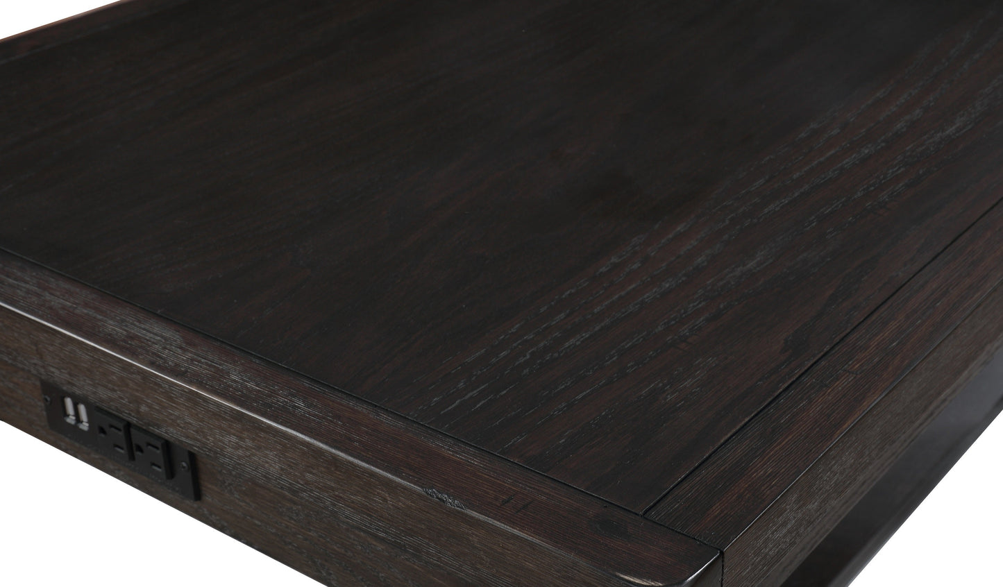 Kessel Brown Brushed Wood Counter Height Dining Table