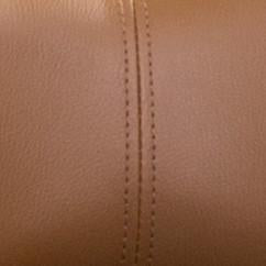 Masaccio Caramel Cushioned Leatherette Upholstery Airlift Adjustable Swivel Barstool with Chrome Base, Set of 2