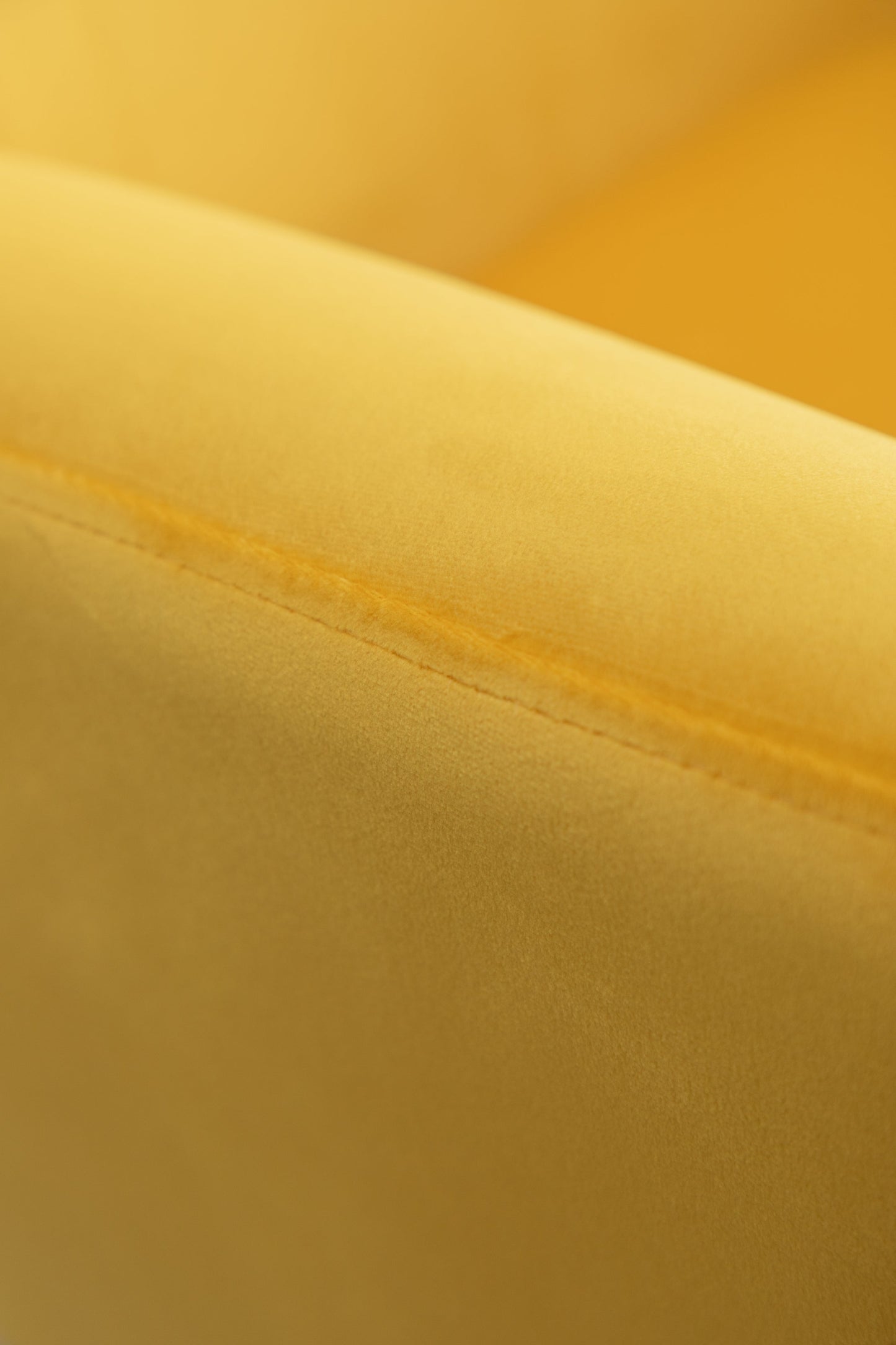 Roundhill Furniture Sovarol Velvet Button-Tufted Wing Back Accent Chair, Yellow