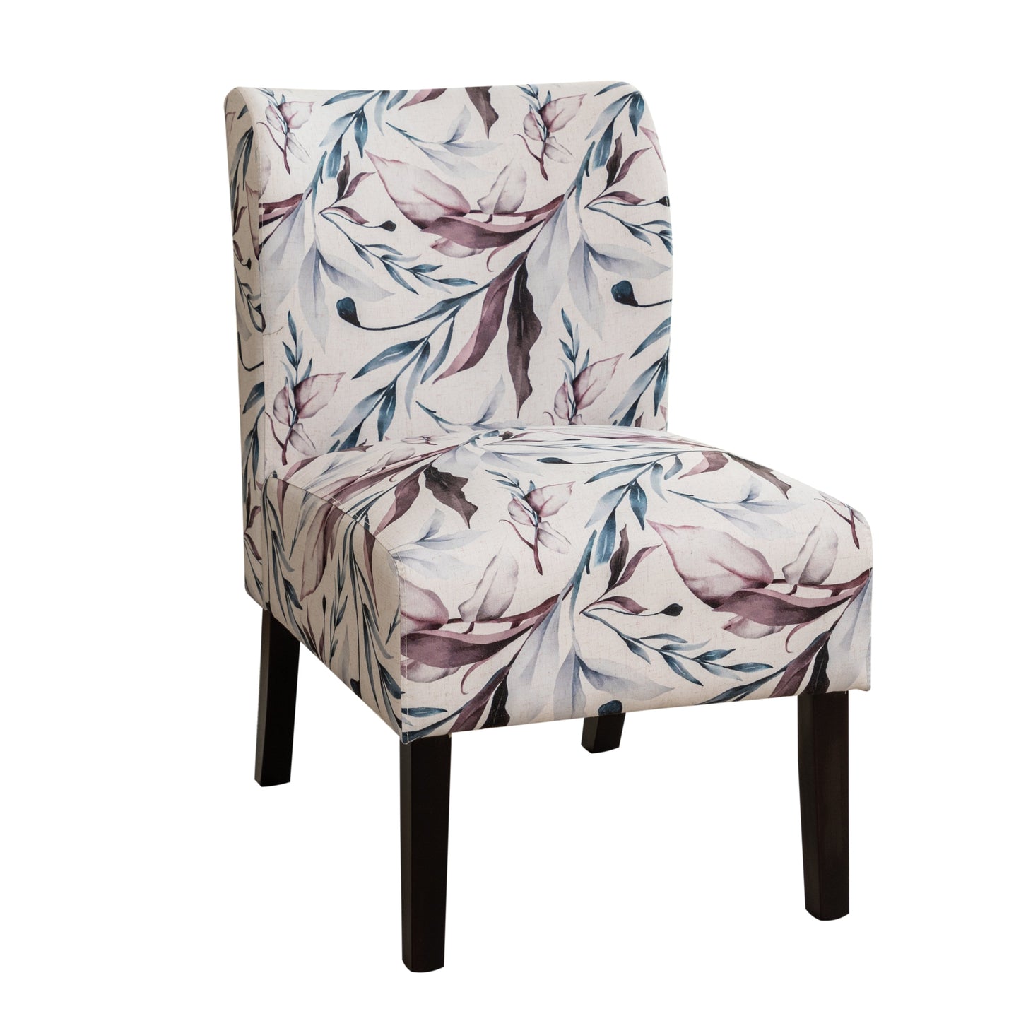 Roundhill Furniture Capa Fabric Armless Contemporary Accent Chair