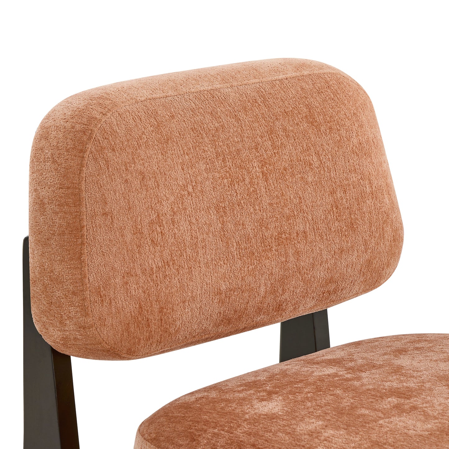 Roundhill Furniture Solara Modern Accent Chair with Solid Wood Frame