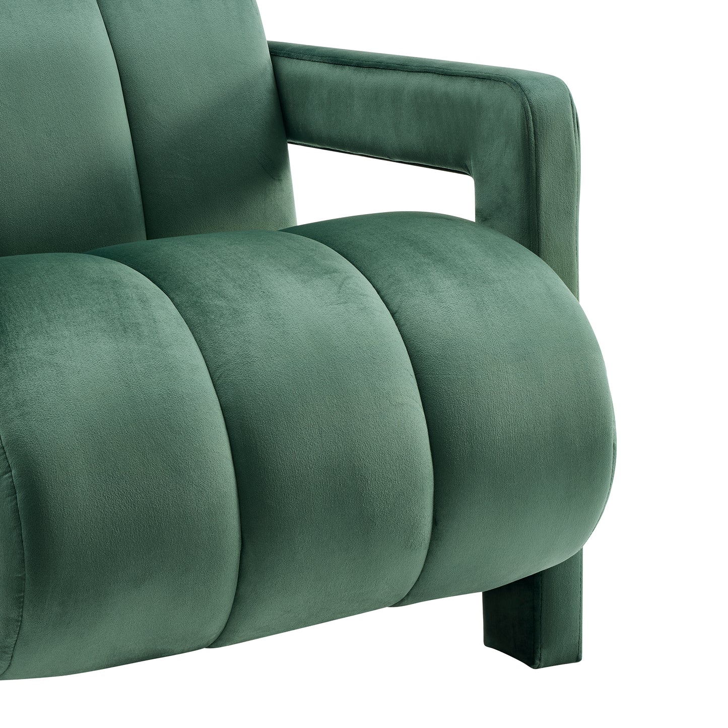 Roundhill Furniture Velmor Contemporary Velvet Accent Armchair