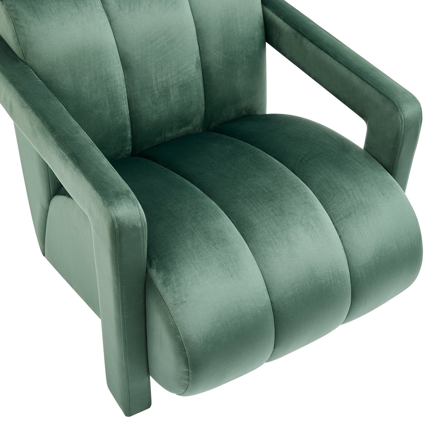 Roundhill Furniture Velmor Contemporary Velvet Accent Armchair