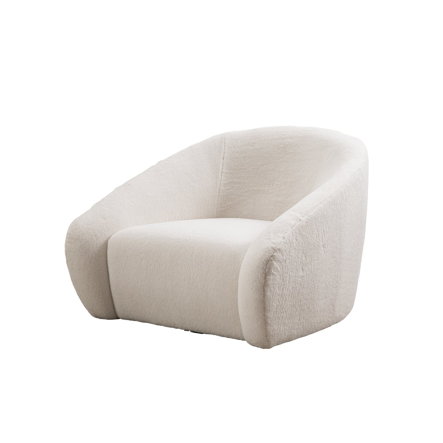 Roundhill Furniture Luzern Modern Upholstered Accent Chair, 360 Swivel