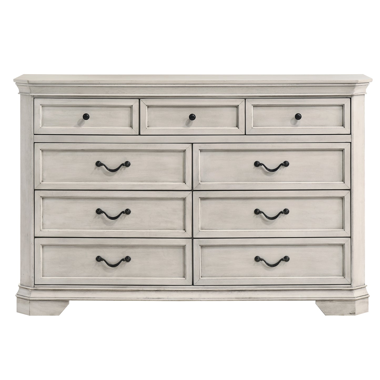 Roundhill Furniture Maderne Traditional Wood 9-Drawer Dresser