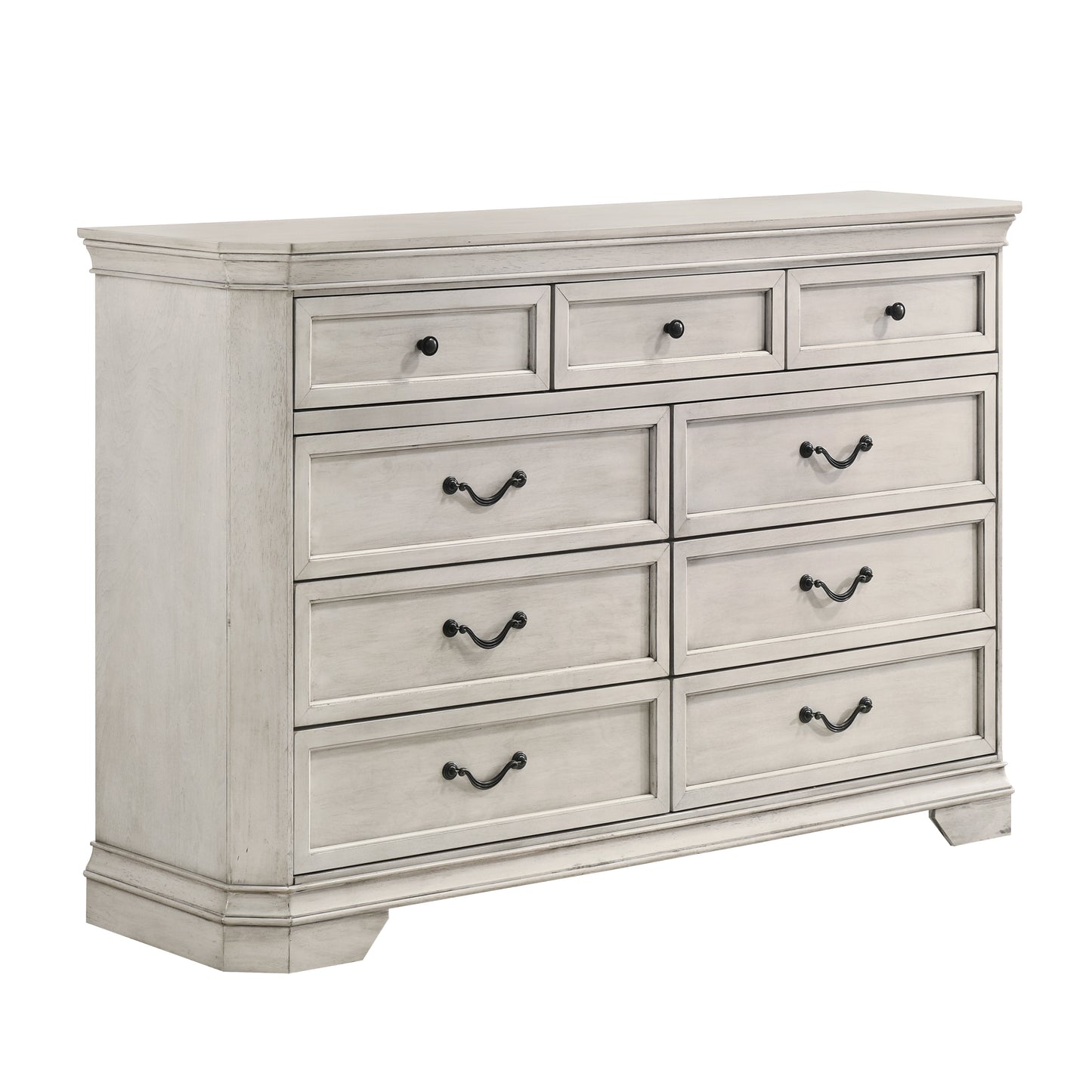 Roundhill Furniture Maderne Traditional Wood 9-Drawer Dresser