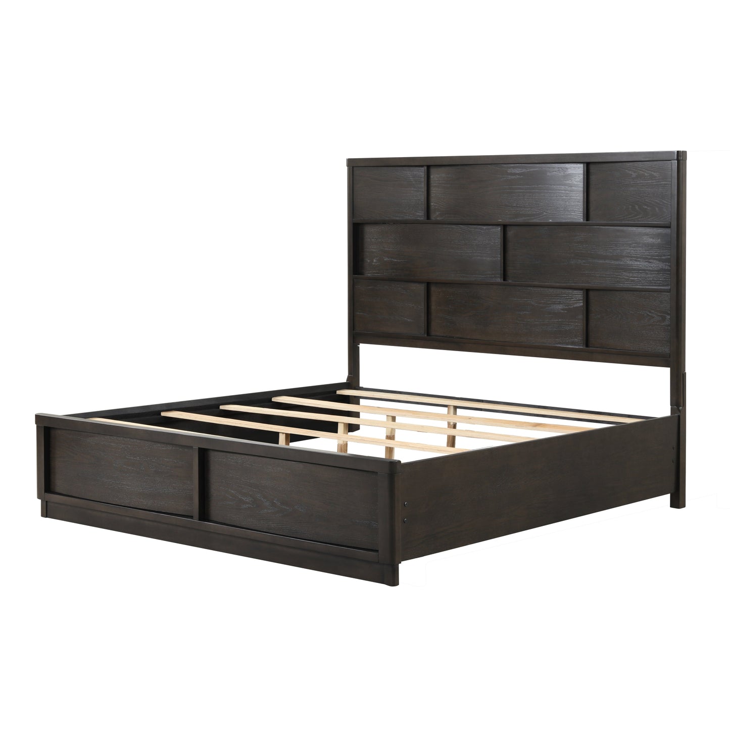 Belani Wood Panel Bedroom Collection, Espresso