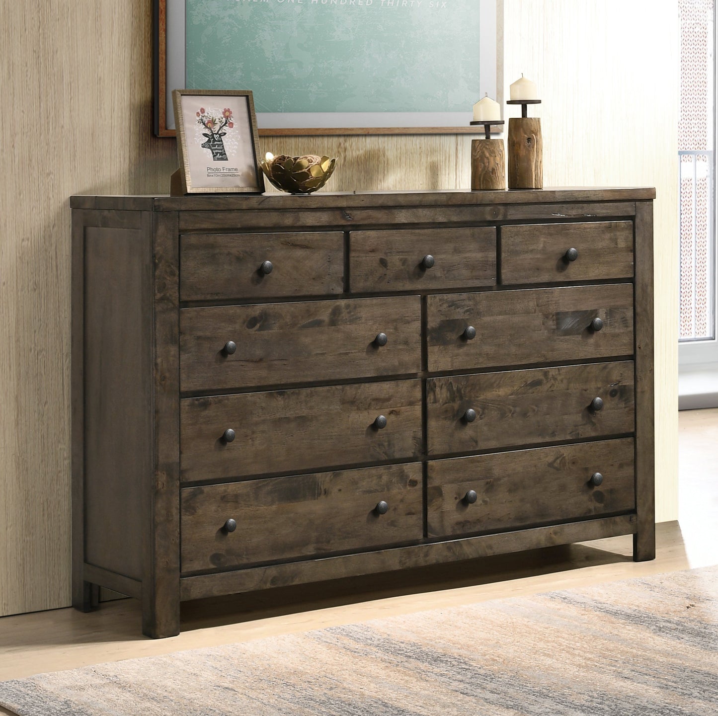 Pavita Weathered Distressed Dresser