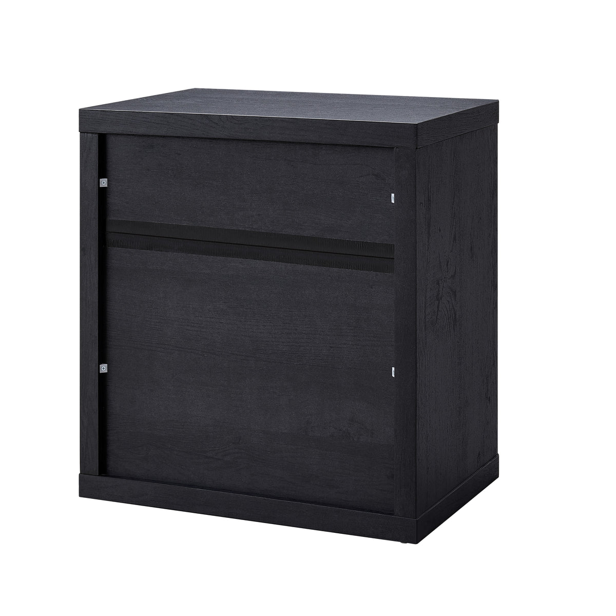Roundhill Furniture Aria Modern Fluted Nightstand, Side Table