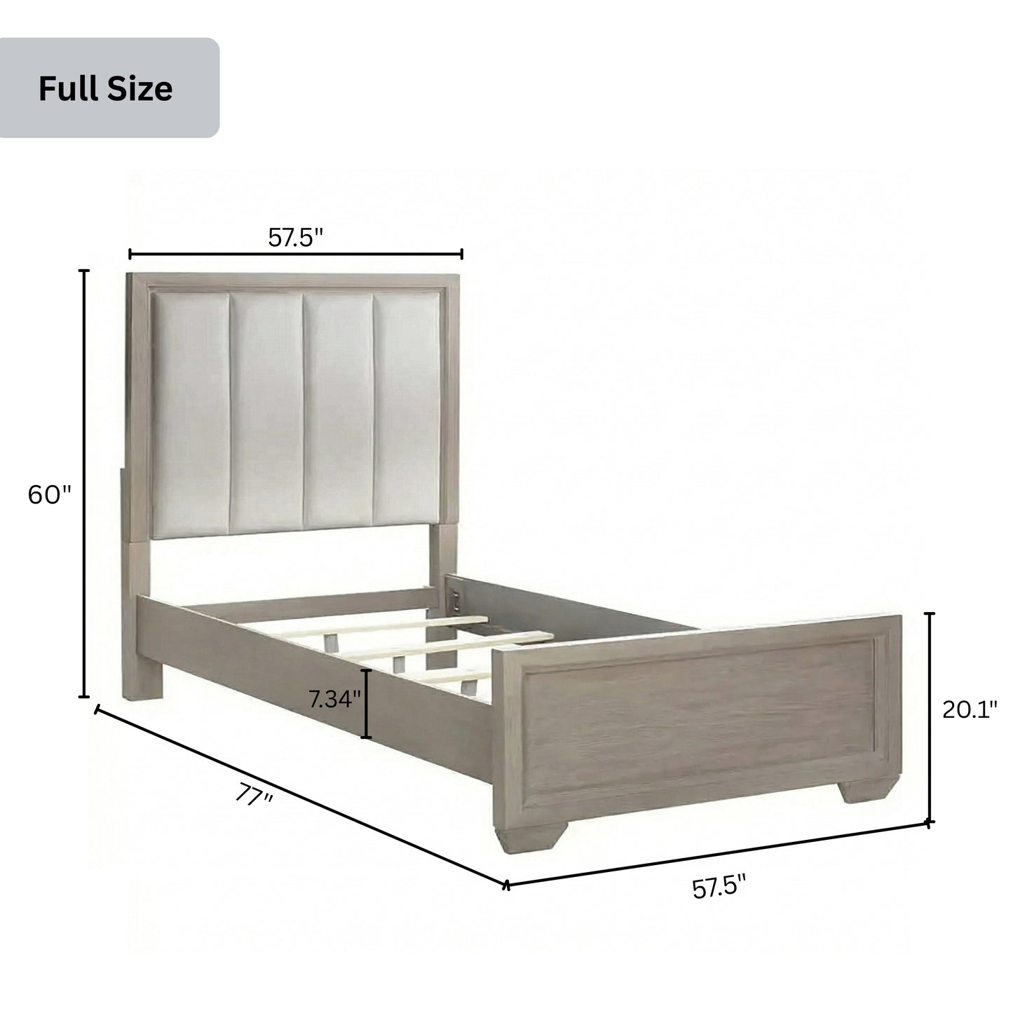 Ennesley Gray Wood Bedroom Collection