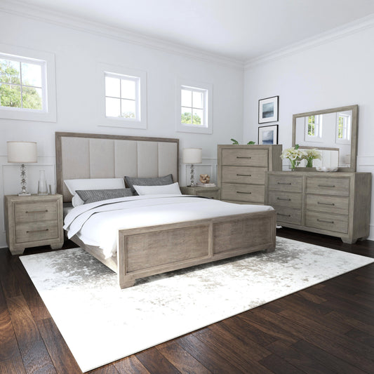 Ennesley Gray Wood Bedroom Collection