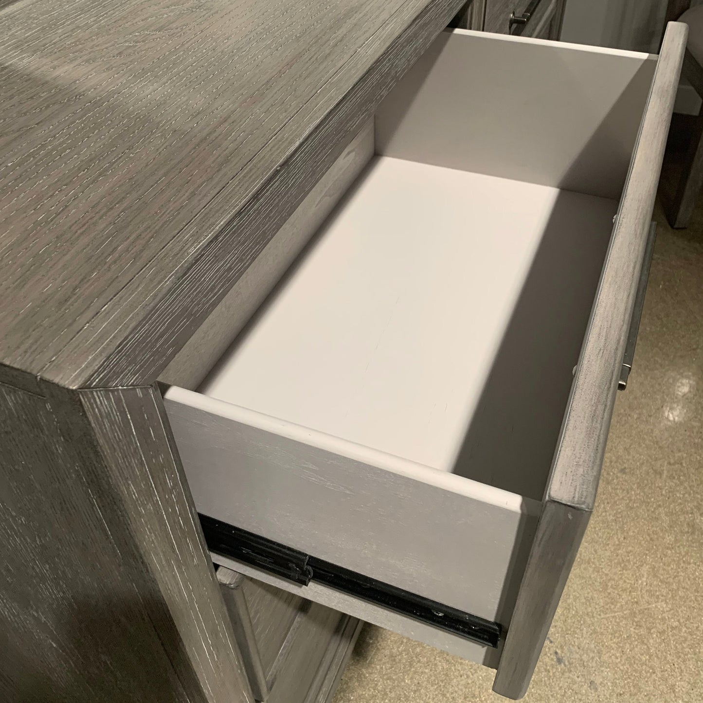 Ennesley Gray Wood Bedroom Collection