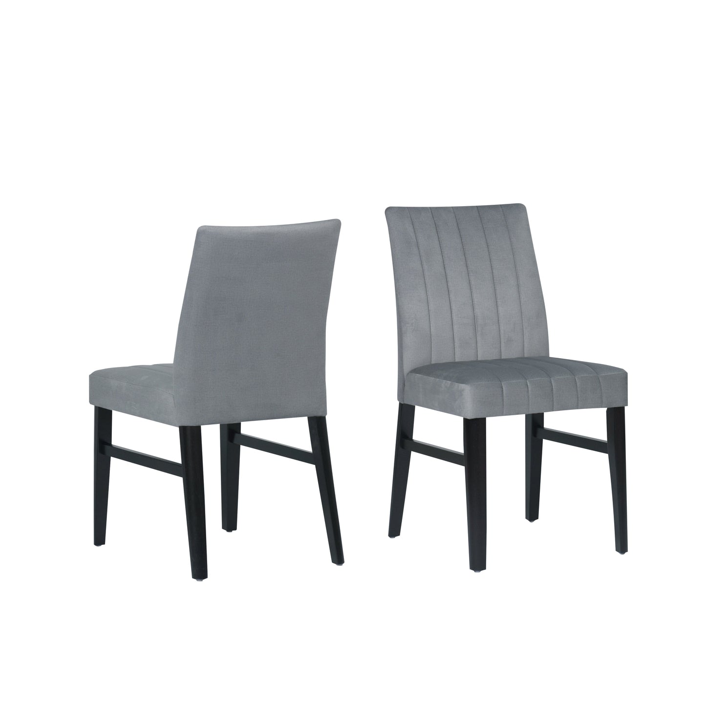 Roundhill Furniture Wendell Contemporary Upholstered Dining Chairs, Set of 2