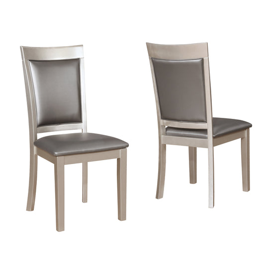 Avignor Contemporary Simplicity Dining Chair, Set of 2