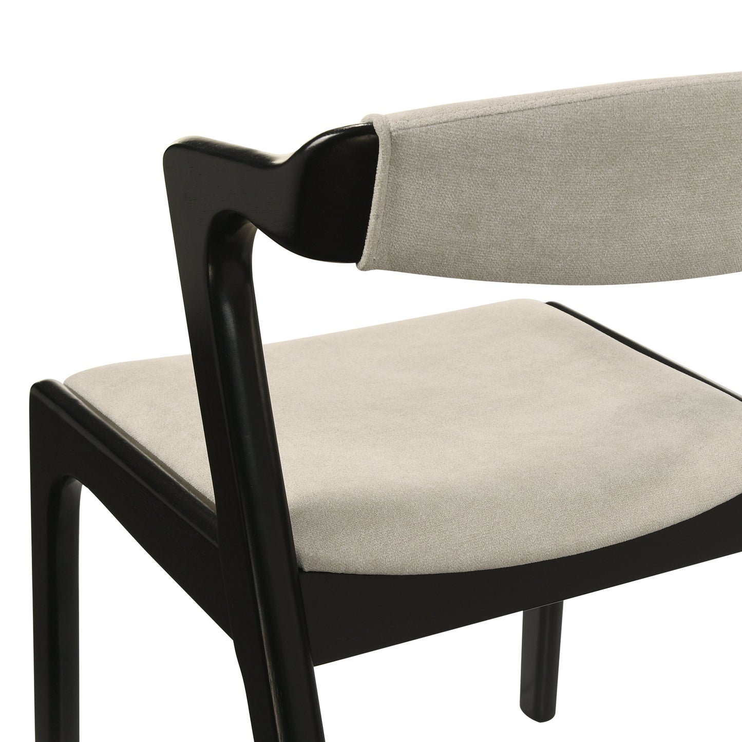 Roundhill Furniture Lavin Upholstered Dining Chairs, Set of 2