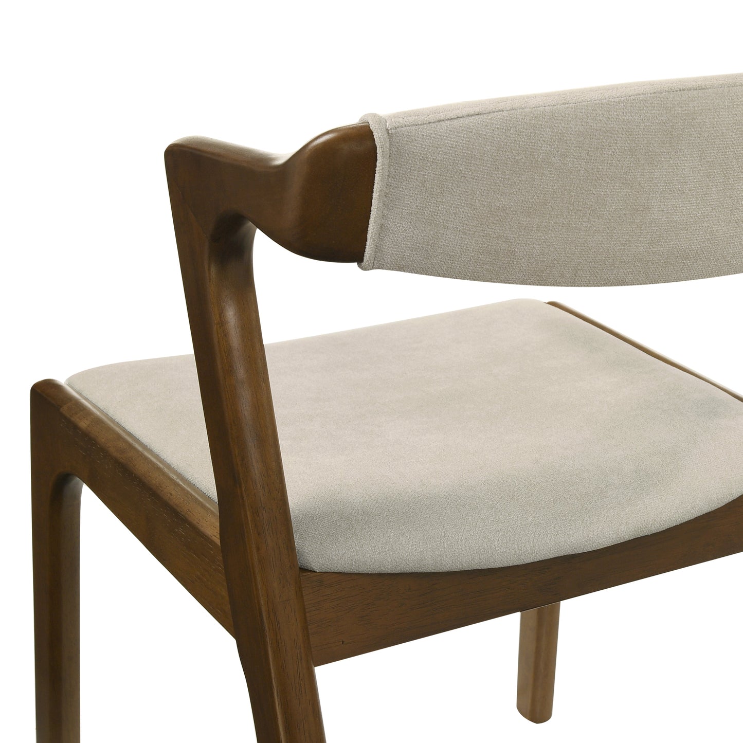 Roundhill Furniture Lavin Upholstered Dining Chairs, Set of 2