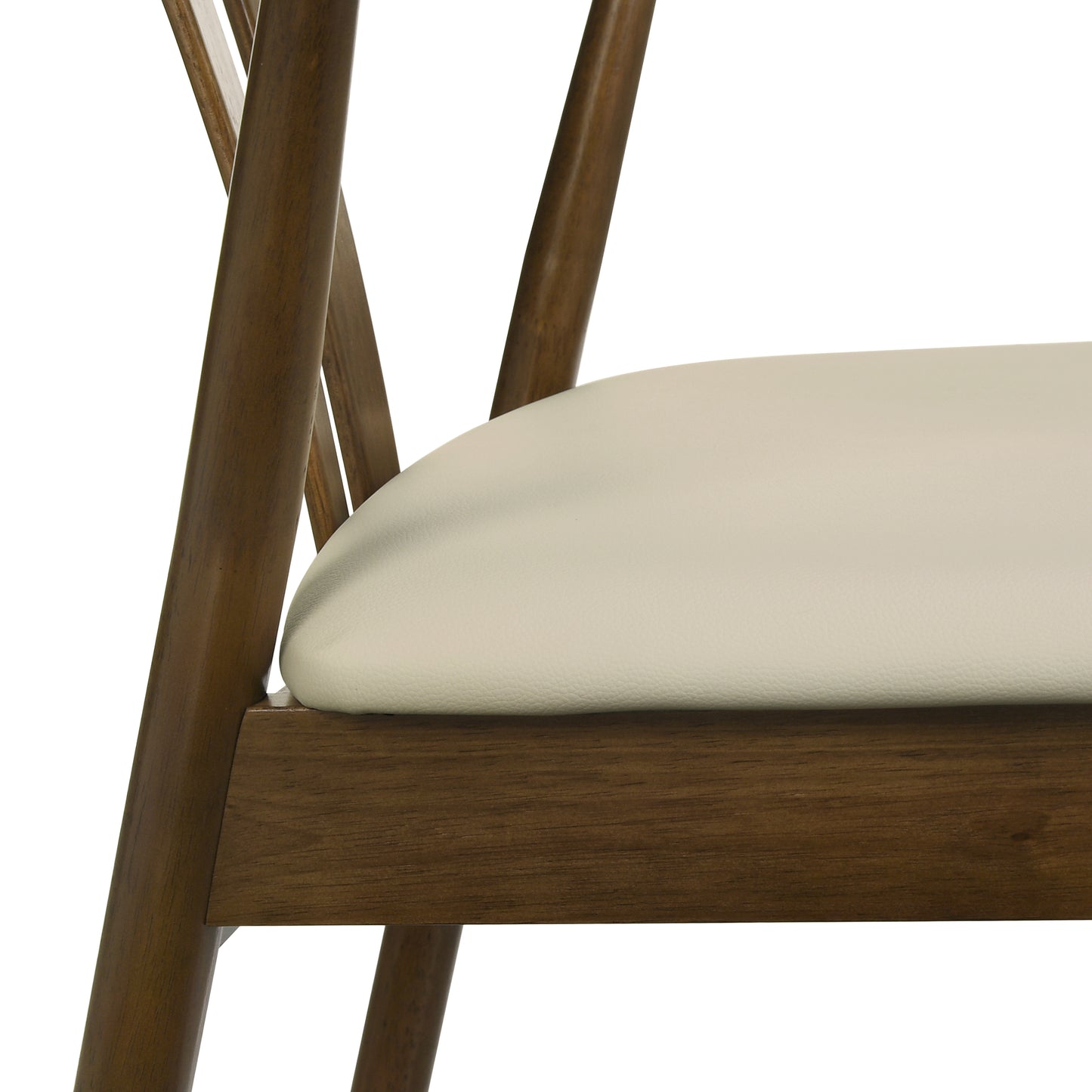 Roundhill Furniture Lavin Wishbone Dining Chairs, Set of 2