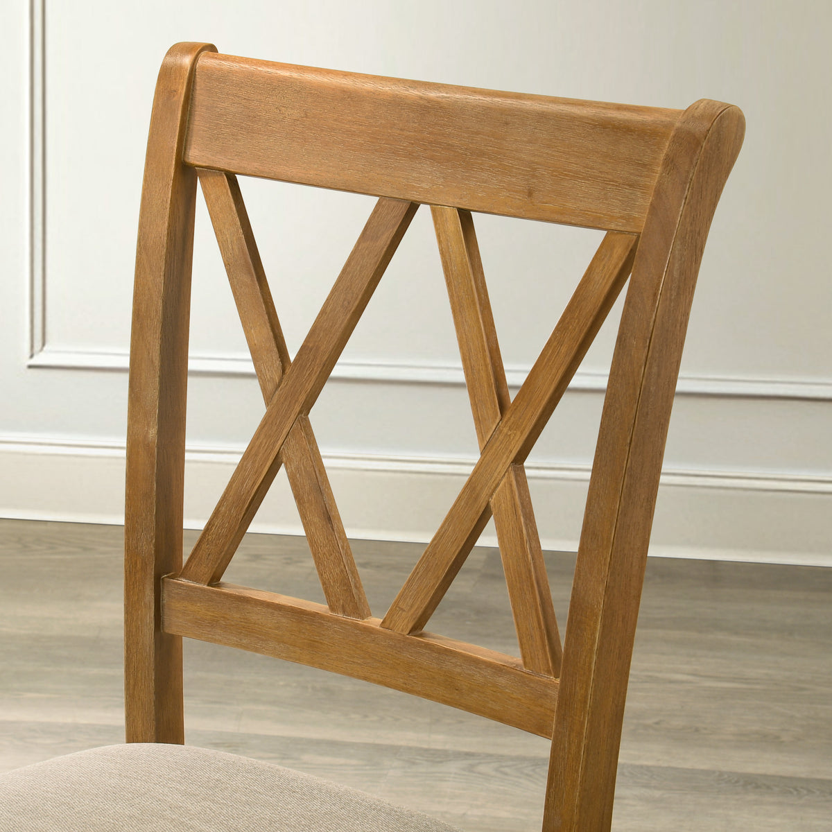 Havre 5-Piece Dining Set, Pedestal Round Table with 4 Stylish Chairs