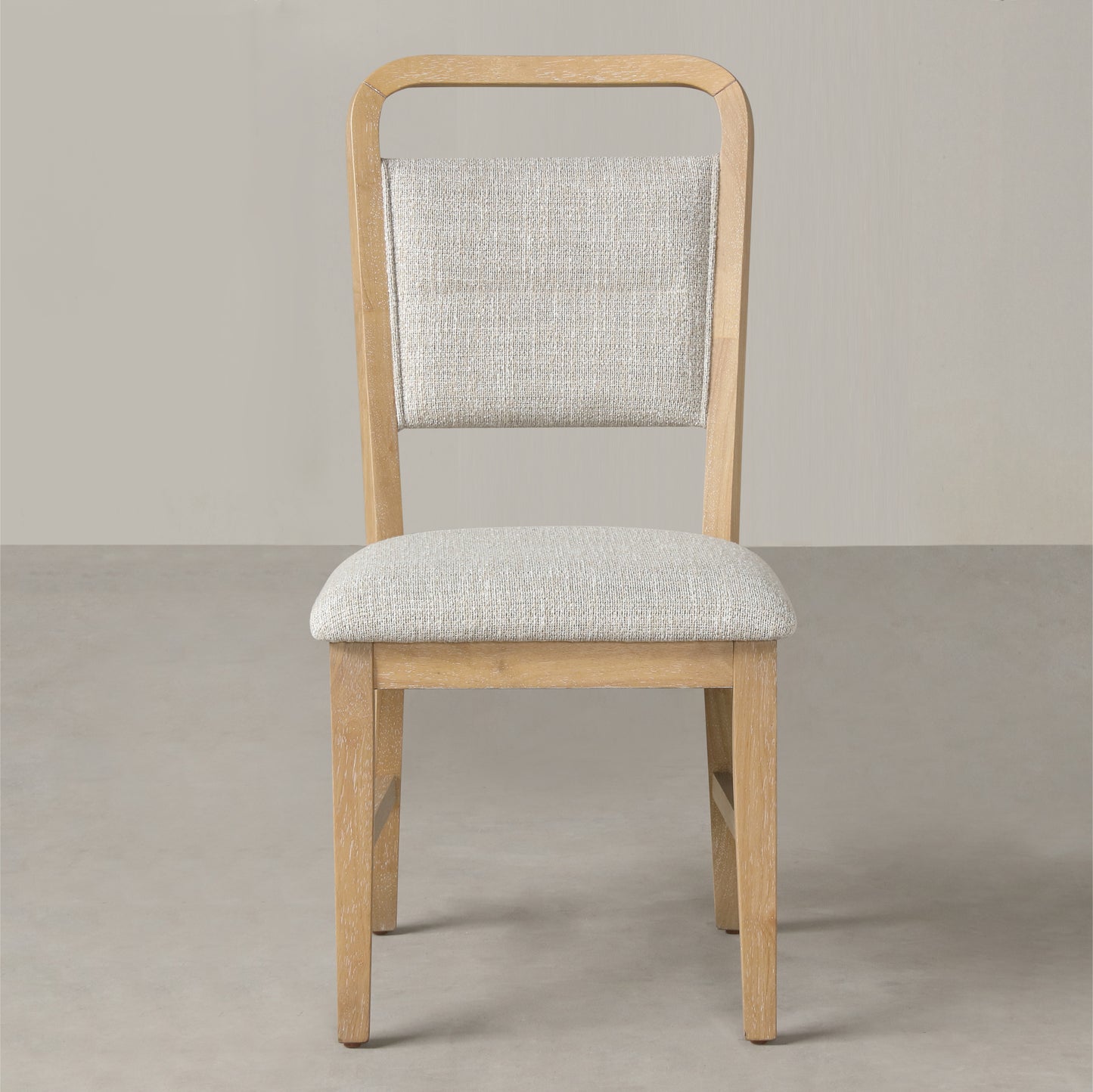 Roundhill Furniture Arden Solid Wood Frame Dining Chairs, Set of 2