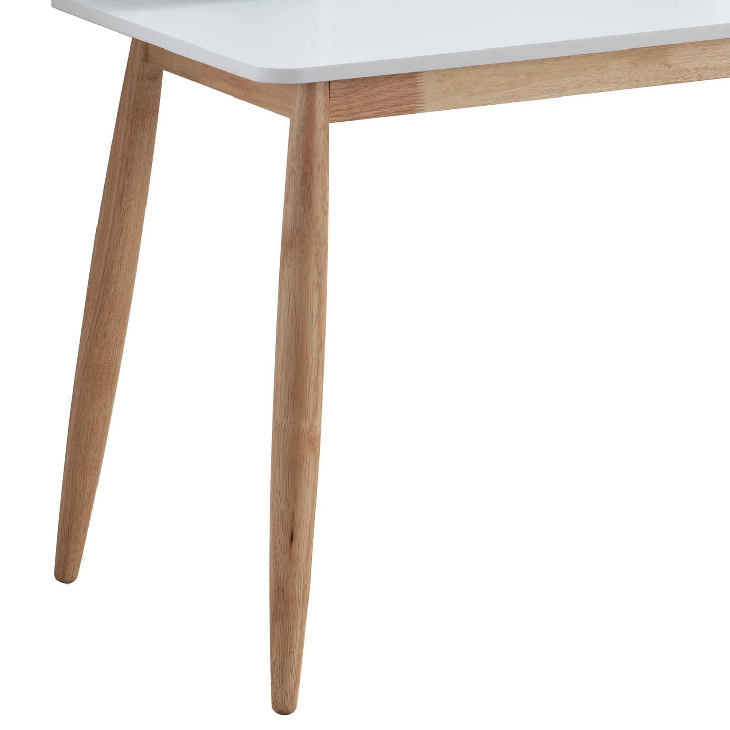 Roundhill Furniture Roskilde Storage Wood Office Desk