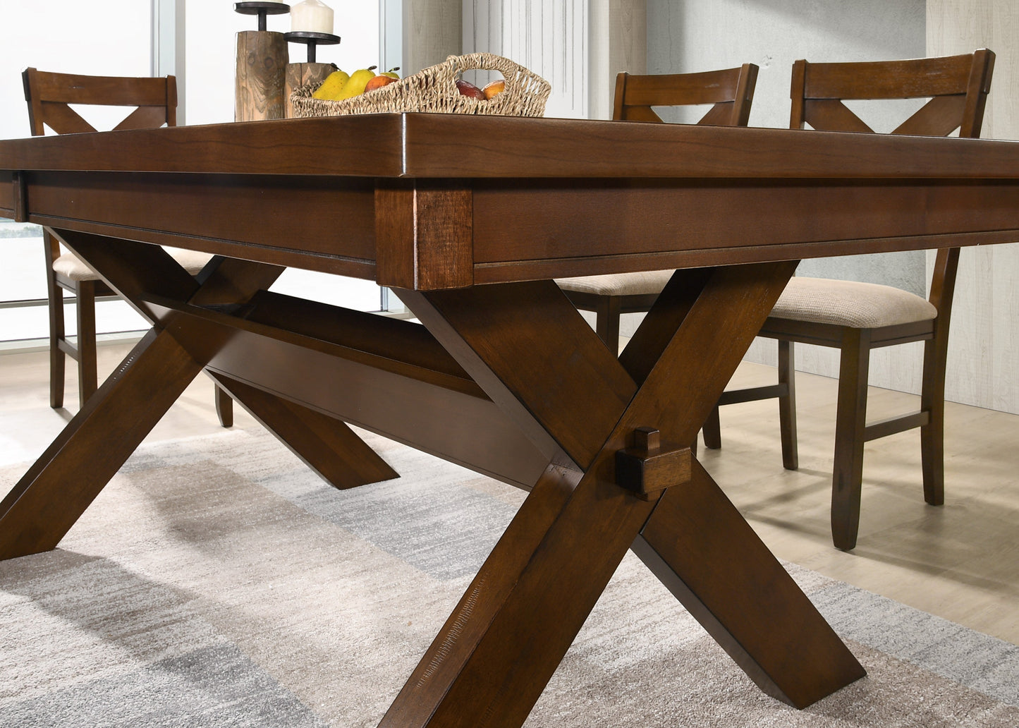 Karven Solid Wood Dining Table