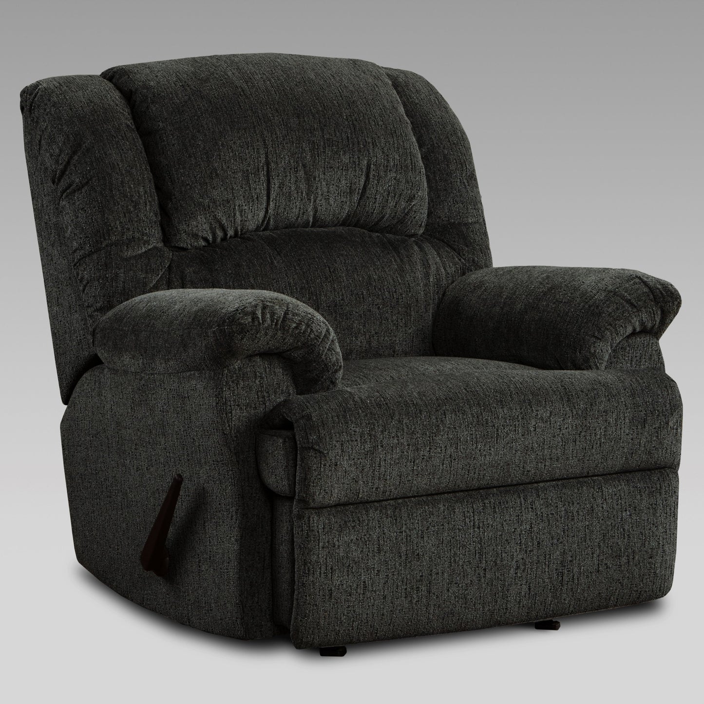 Dual Reclining Microfiber Reclining Chair, Allure Grey