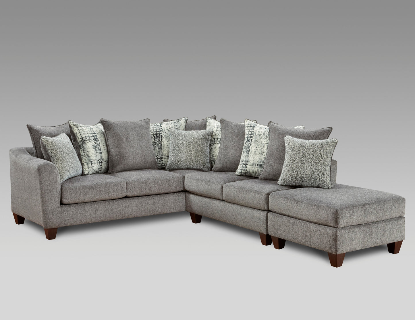 Davoz Upholstered Living Room Collection, Tori Slate