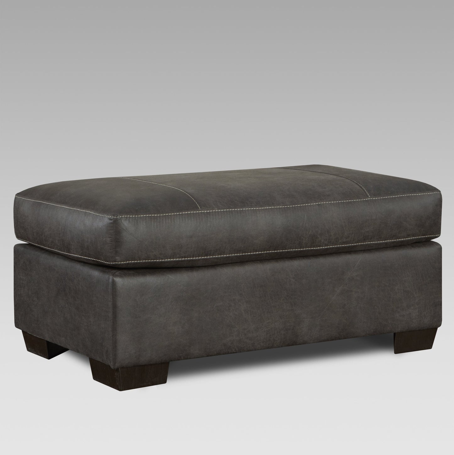 Tirana Contemporary Fabric Pillow-top Arm Sectional Sofa Collection, Sequoia Ash