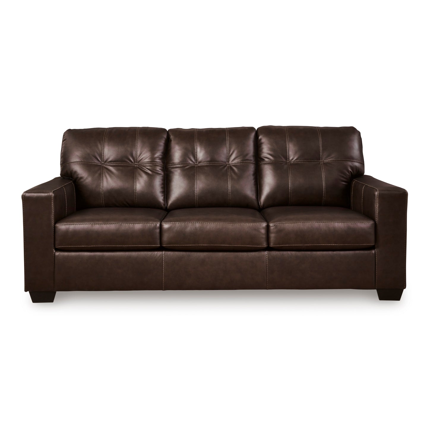Roundhill Furniture Holmes Leather Upholstered Sofa