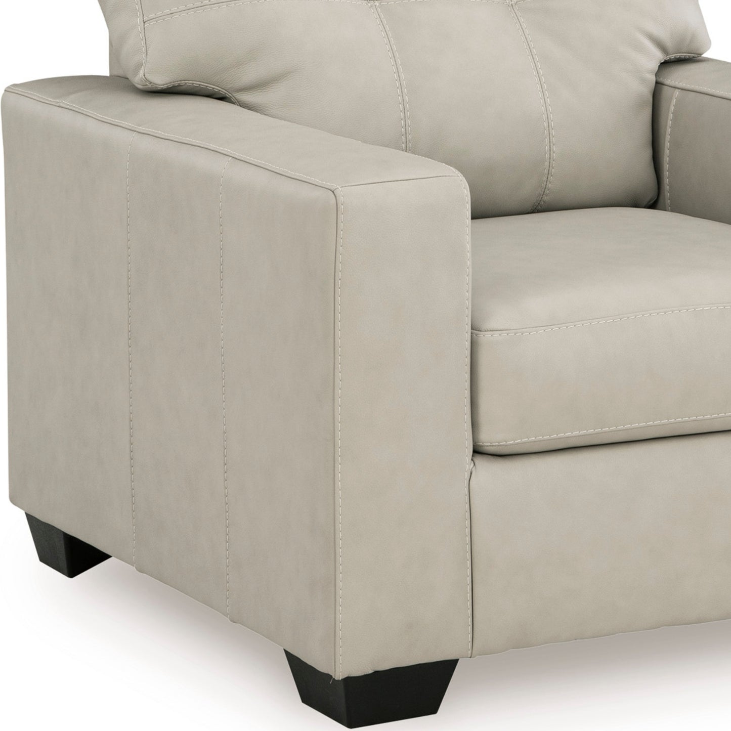 Roundhill Furniture Holmes Leather Upholstered Lounge Chair